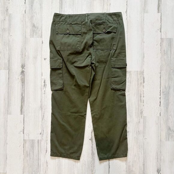 Frame Relaxed Utility Pant Olive Size 29 - Picture 6 of 7